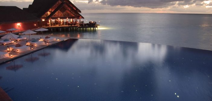 Manzara, Anantara Dhigu Resort Maldivler