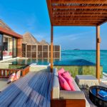 Açık Oturma Alanları Water Villa, Four Seasons Kuda Huraa Resort Maldives