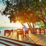 Lux Resort Maldivler Plaj Restoran
