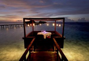 Romantik Akşam Yemeği, Lily Beach Maldivler