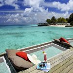 Water Villa Güneşlenme Alanları, Centara Ras Fushi Maldives